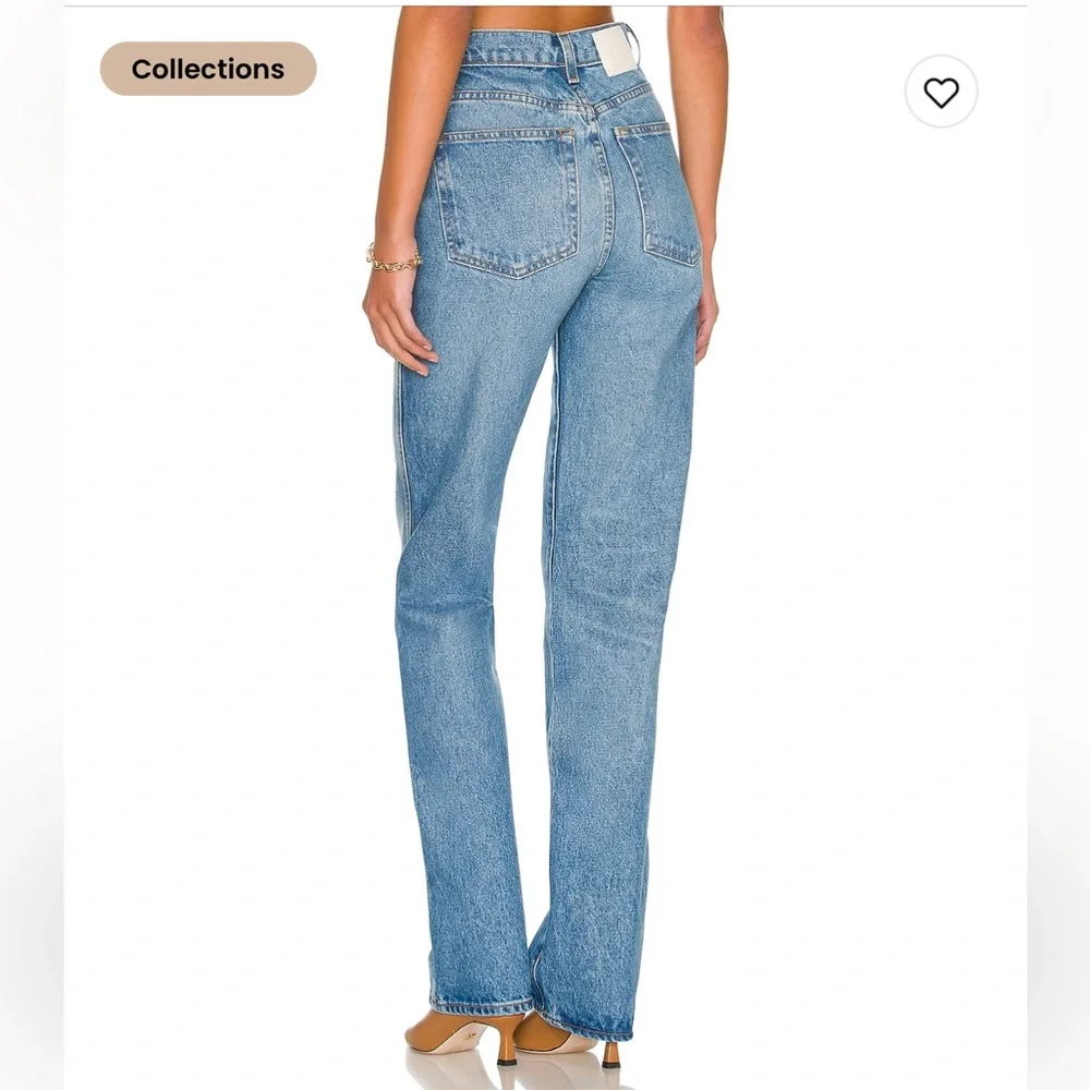 GRLFRND High Rise Blue Jeans - Picture 4 of 7